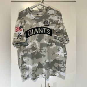New York Giants T-Shirt Men's XL NFL Football Nike Dri-FIT Salute to Service